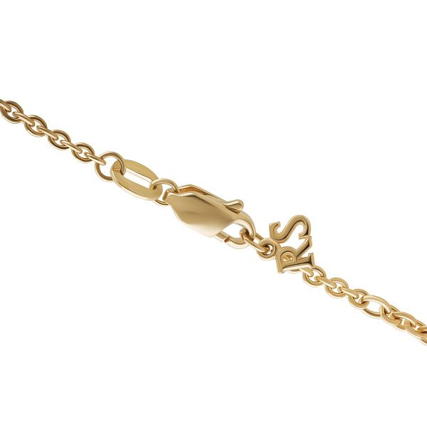 Браслет из желтого золота с бриллиантами