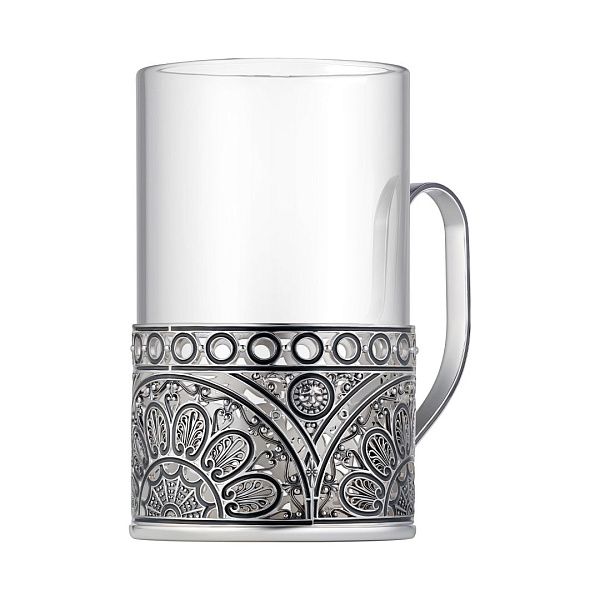 Подстаканник «Певческий мост» из серебра