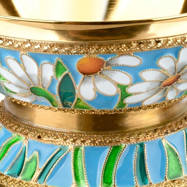 Подставка под ситечко из серебра 