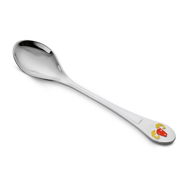 Ложка детская «Овен» из серебра 