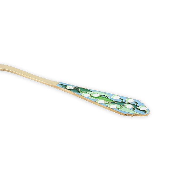 Лопатка кондитерская «Ландыши» из серебра