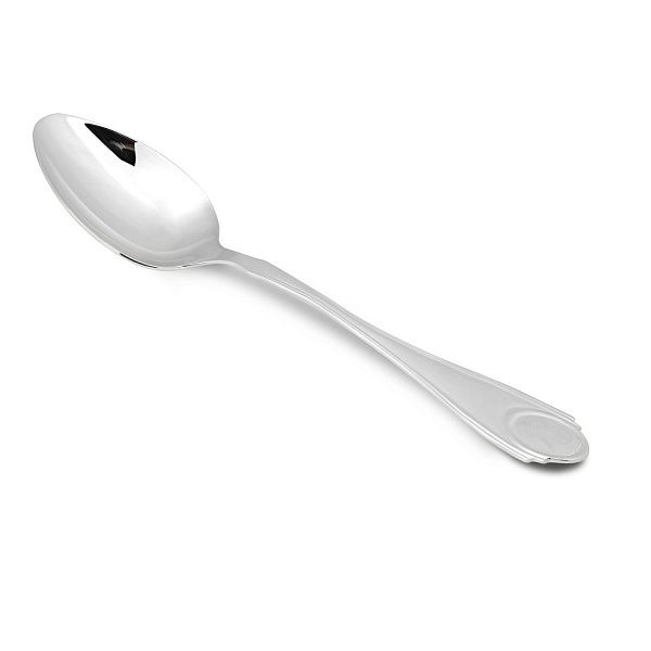 Ложка чайная с буквой «Ц» из серебра 