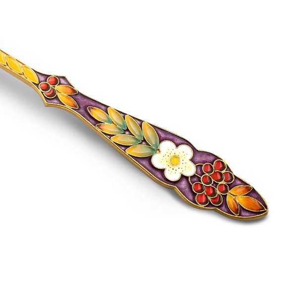 Ложка для варенья из серебра 