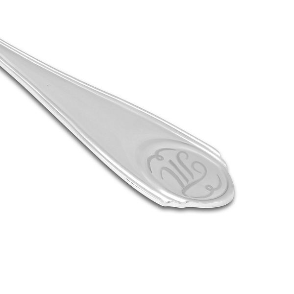 Ложка чайная с буквой «Т» из серебра 