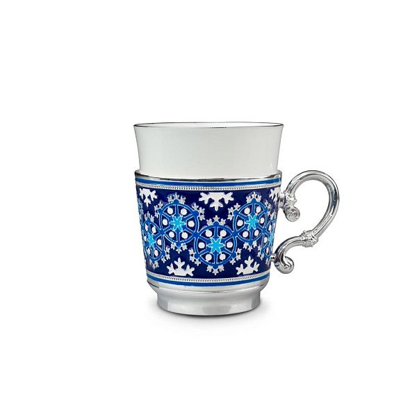 Набор кофейный из серебра