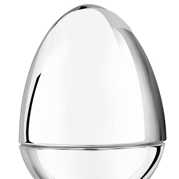 Яйцо-шкатулка из серебра