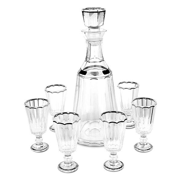 Набор для водки из серебра 