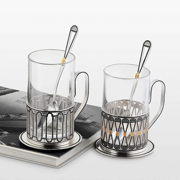 Ложка чайная «Львиный мост» из серебра