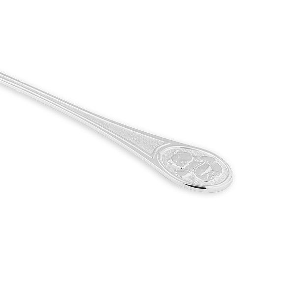 Ложка детская «Медвежонок» из серебра