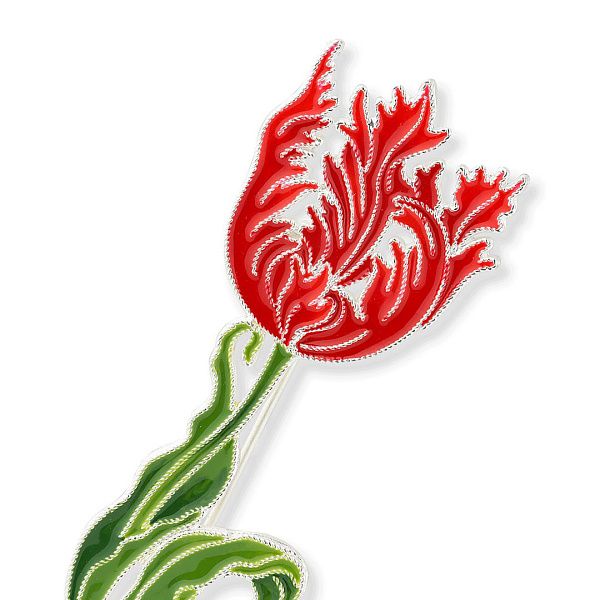 Брошь «Тюльпан Елагин»