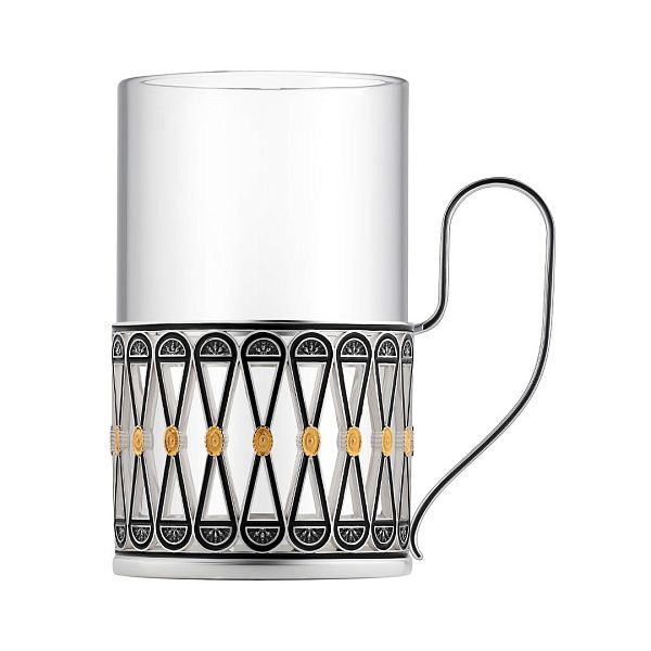 Подстаканник «Львиный мост» из серебра