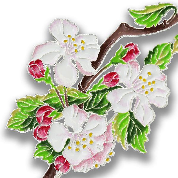 Брошь «Яблоня»