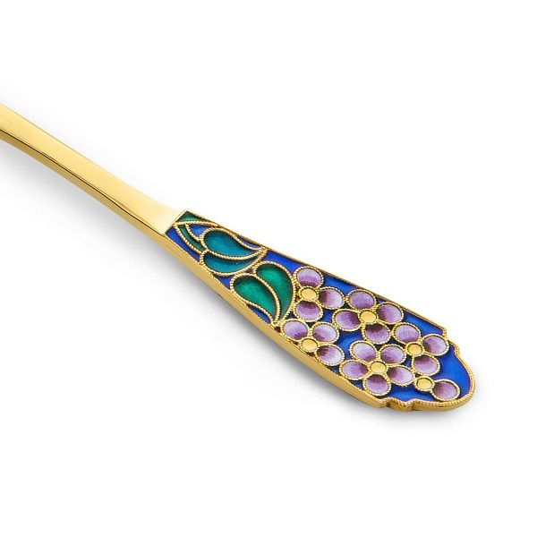 Ложка для варенья из серебра 