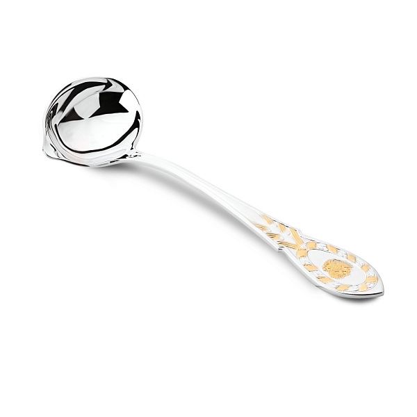 Ложка для соуса из серебра 