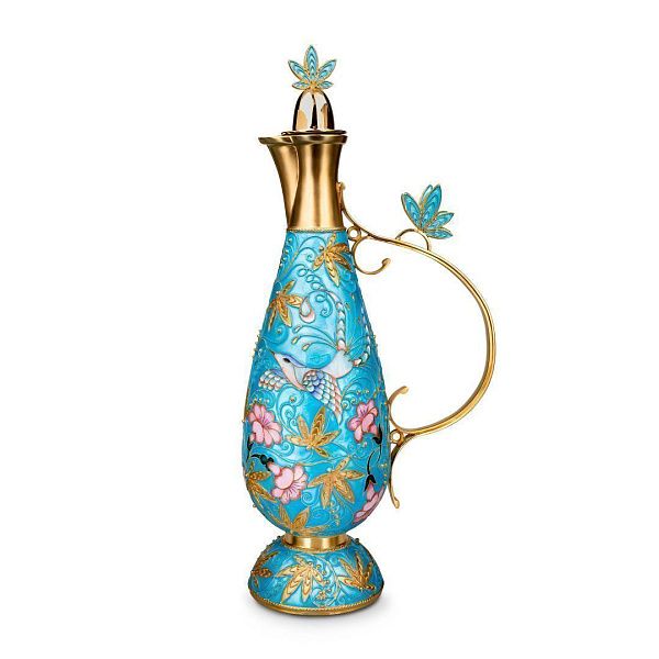 Графин из винного набора «Колибри» из серебра 