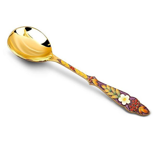 Ложка для варенья из серебра 