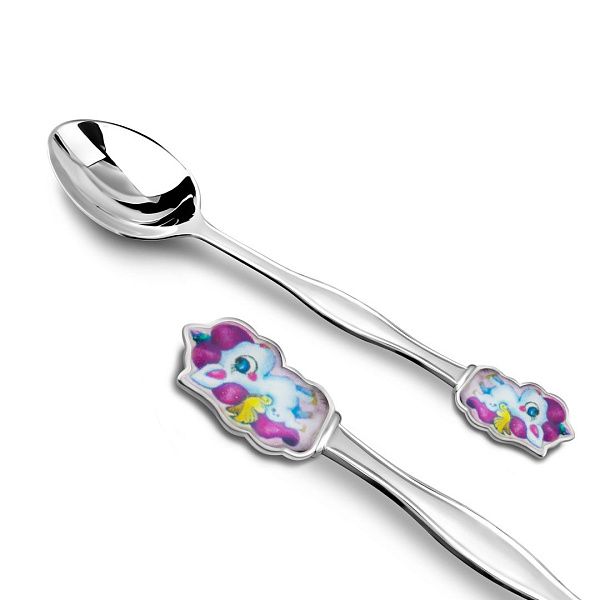 Ложка детская из серебра 