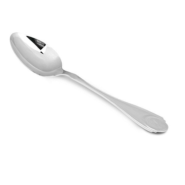 Ложка чайная с буквой «Н» из серебра 