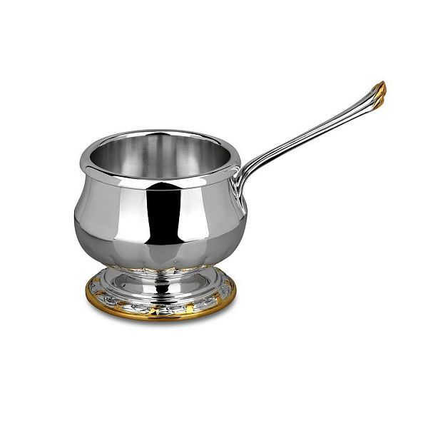 Кокотница из серебра 