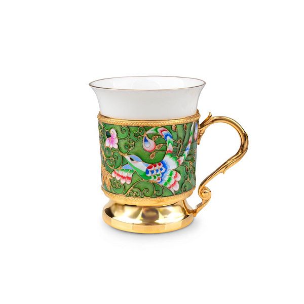 Набор кофейный из серебра 