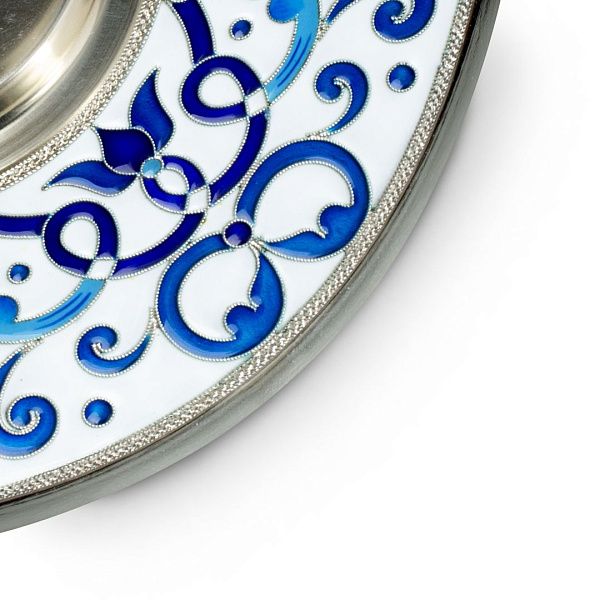 Блюдце из серебра 