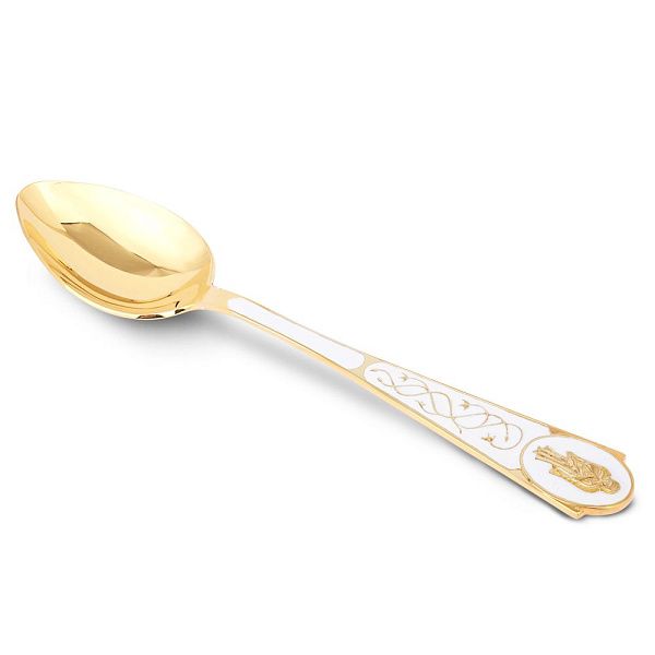 Ложка чайная «Ангел» из серебра 