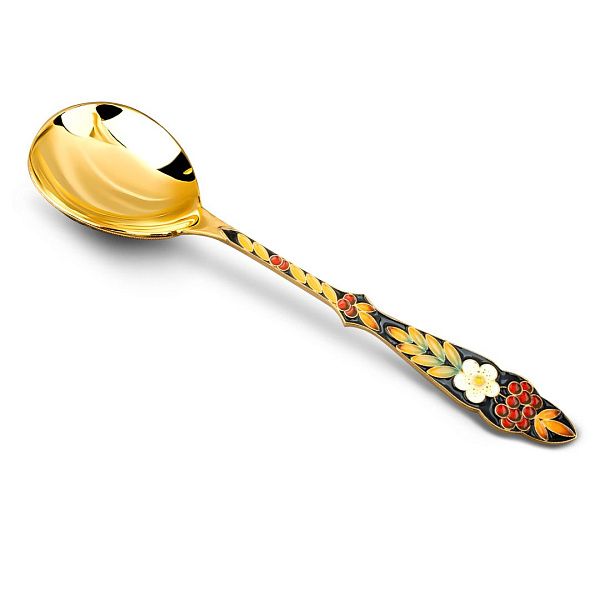 Ложка для варенья из серебра 