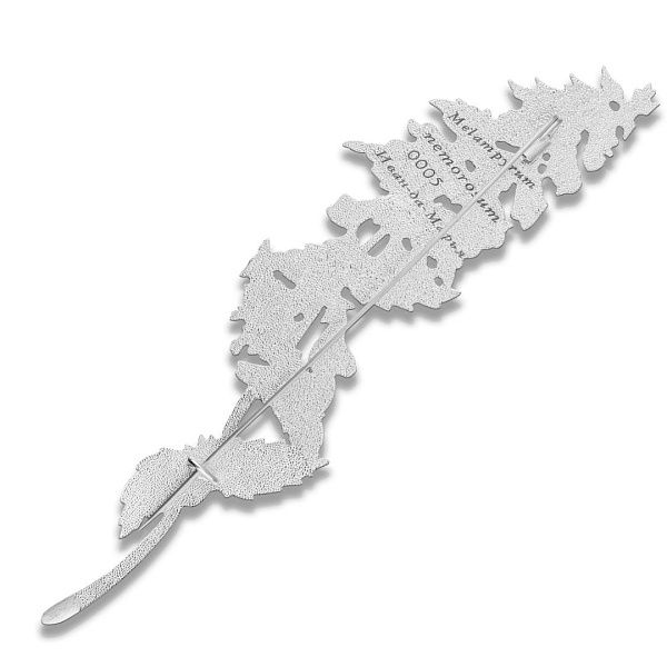 Брошь «Иван-да-марья»