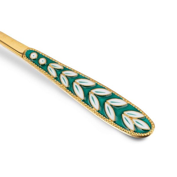 Ложка кофейная из серебра 