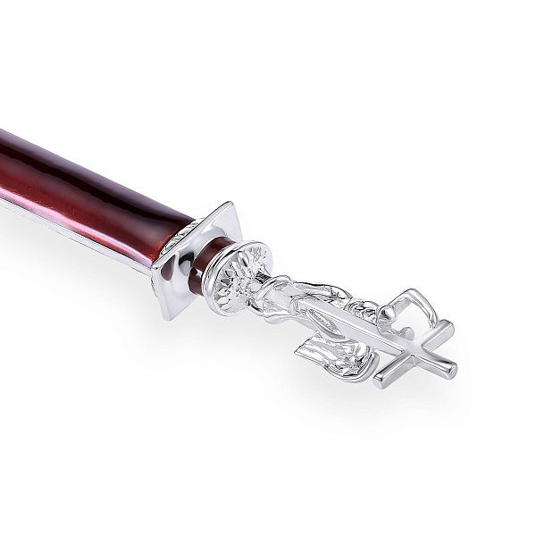 Ложка чайная «Александрийский столп» из серебра