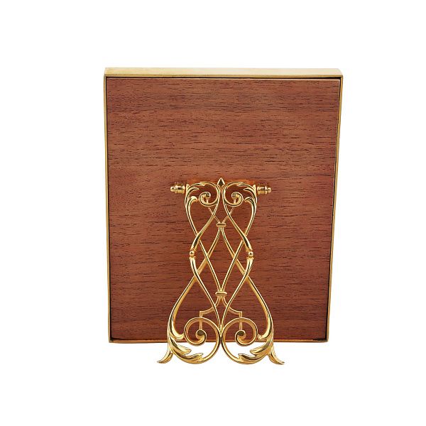 Плакетка с гербом России с деревом