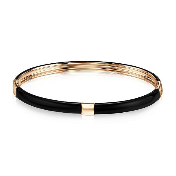 Браслет из желтого золота с бриллиантами