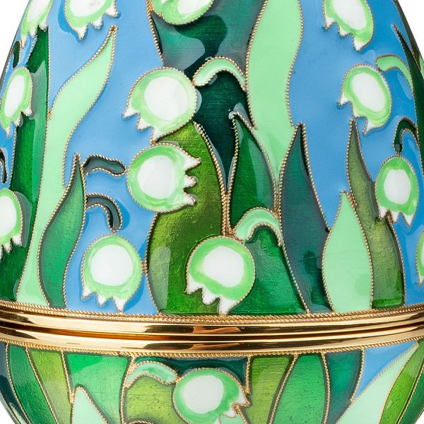 Яйцо-шкатулка «Ландыши»