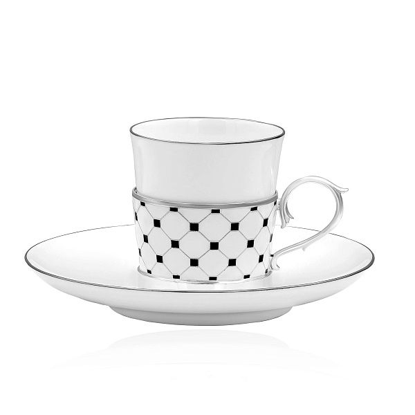 Набор кофейный из серебра 