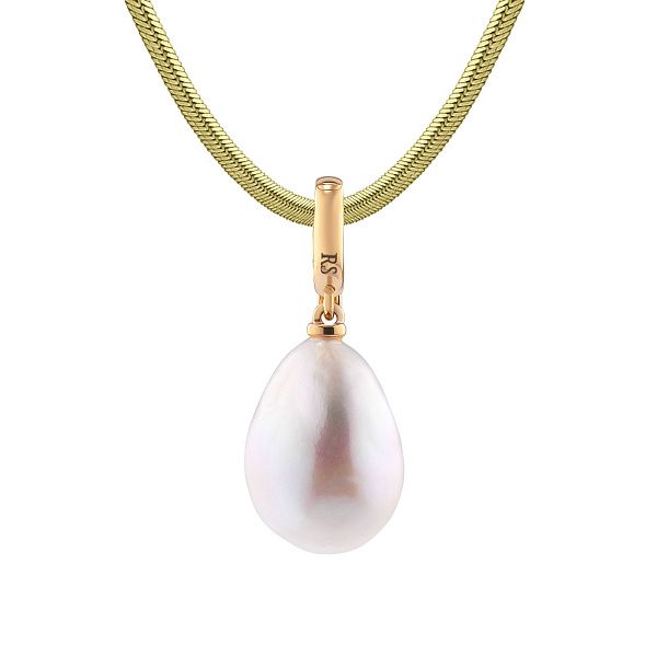 Подвеска из серебра с жемчугом