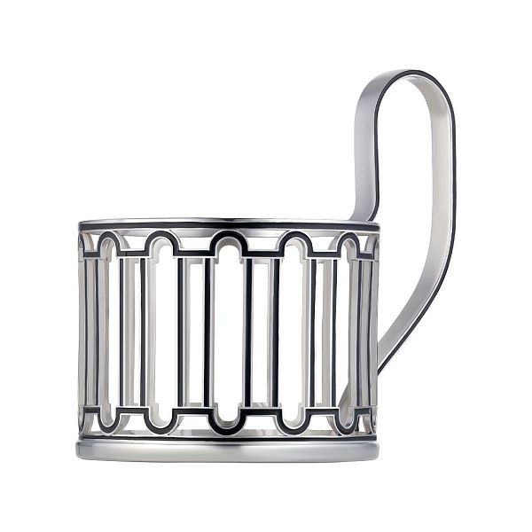 Подстаканник «Набережная Фонтанки» из серебра