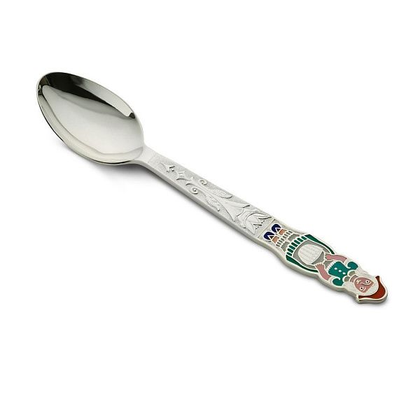 Ложка детская из серебра 