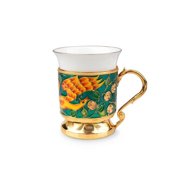 Набор кофейный из серебра