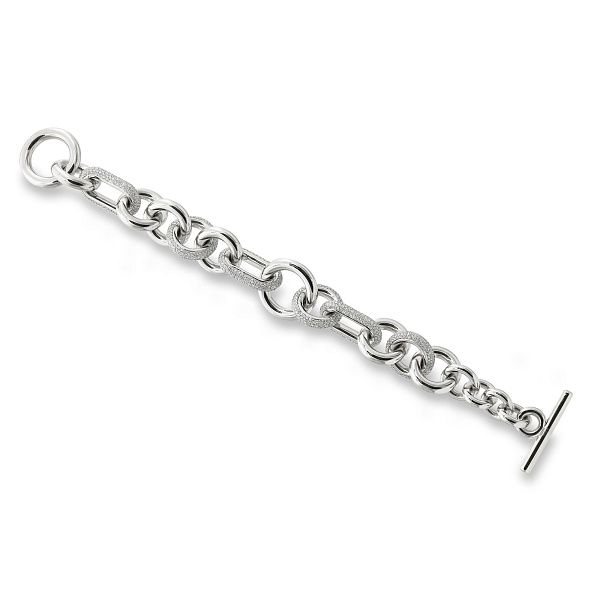 Браслет из белого золота с бриллиантами