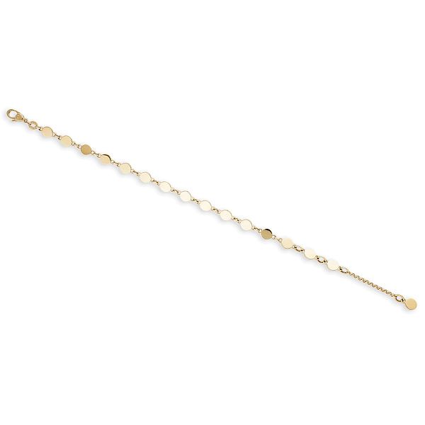 Браслет из желтого золота 