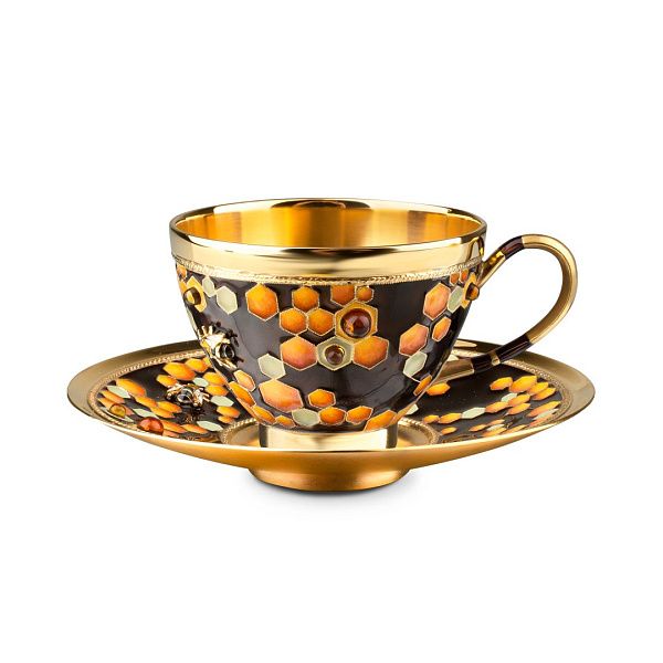 Сервиз чайный из серебра