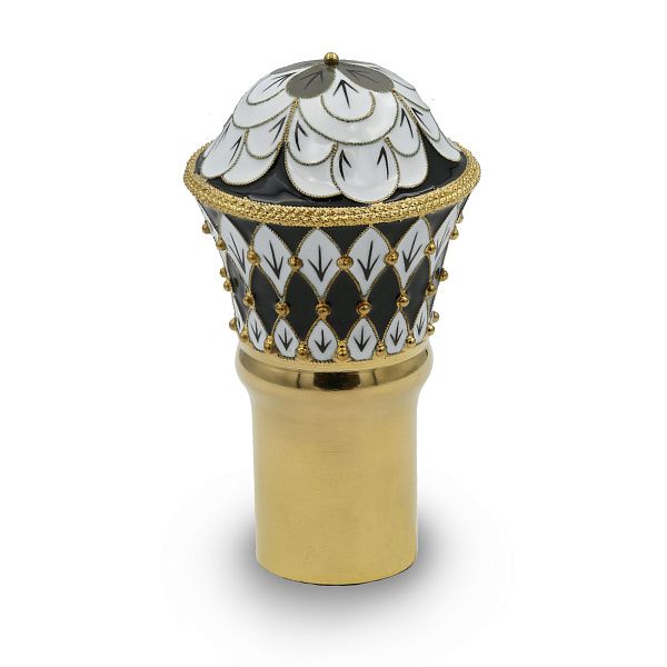 Набор для вина «Пион» из серебра 