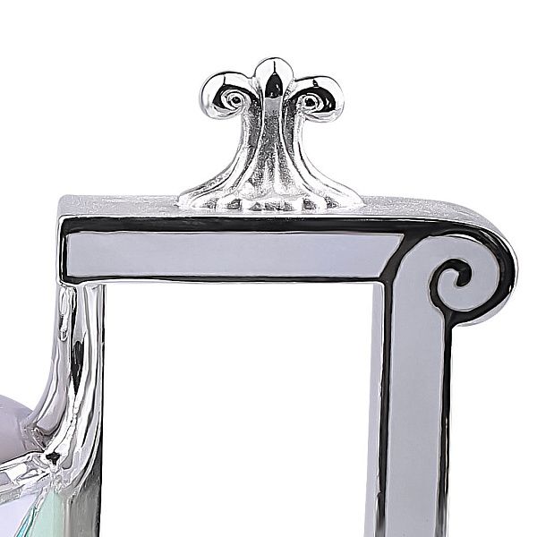 Сахаpница «Хризантемы» из серебра