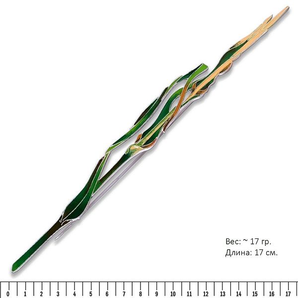 Брошь «Канареечник»