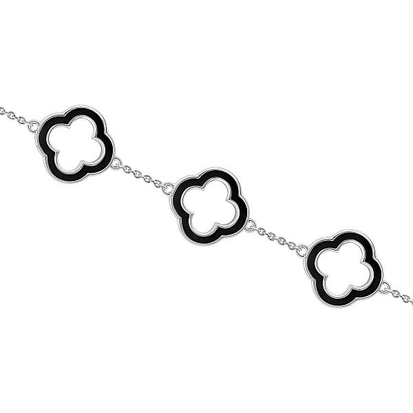 Браслет из белого золота с бриллиантами