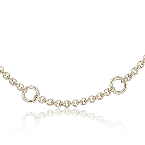 Колье из белого золота