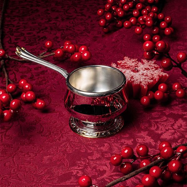 Кокотница из серебра 