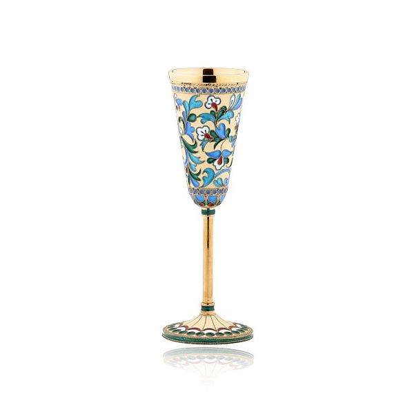 Бокал для ликера из серебра 