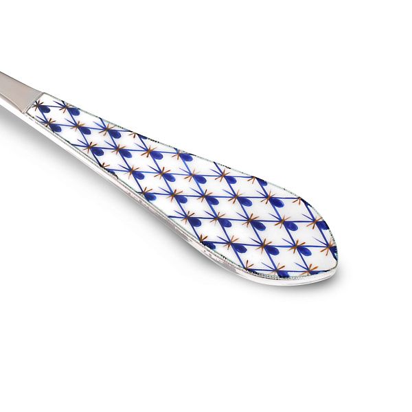 Ложка десертная из серебра 