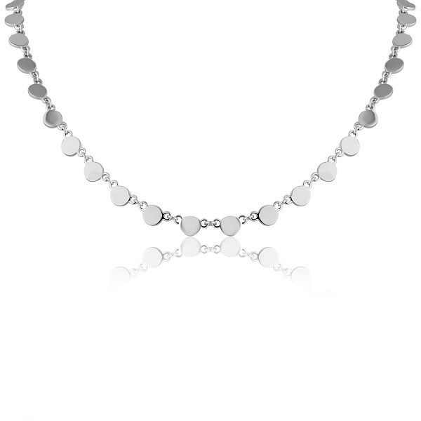 Колье из белого золота 